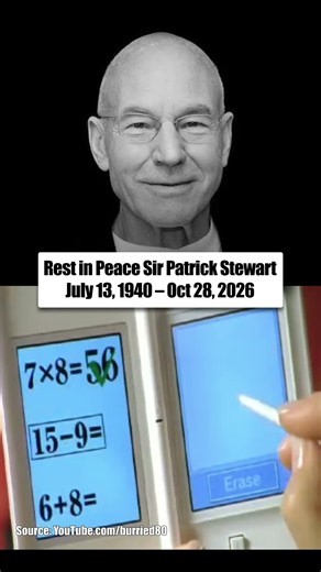 RIP Sir Patrick Stewart