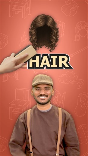 Chair Hair Air | Learn Easy Word Reduction Chain with Examples | Cartoon Animation