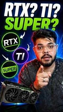Nvidia GPU naming Scheme — Explained #GPU#NvidiaRTX#TechShorts