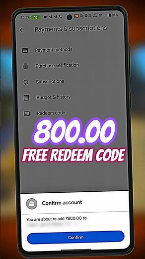 BEST FREE REDEEM CODE METHOD 2026 | 800 GOOGLE PLAY REDEEM CODE | FREE REDEEM CODE APP #shorts
