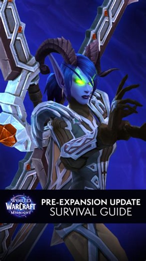 What’s new in the Midnight Pre-Patch? Community Managers Liinxy and Kaivax have you covered in this new Survival Guide! 🎥 Watch now on our YouTube channel! | World of Warcraft
