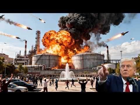 1 Hour Ago! America Brutally Destroys Russia's Largest Oil Depot - arma 3