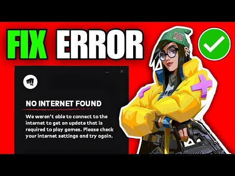How To Fix Riot Client No Internet Found (Full Guide)