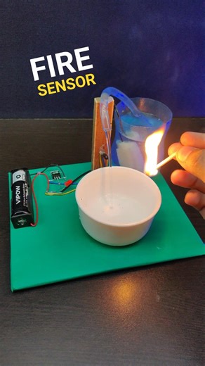 Long Distance Fire Detection Sensor #fire #flamesensor #firesensor #arduinotutorial #iot #robotics