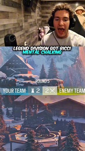 Ricci got heated @Ricci #ricci #rainbowsix #r6 #fyp | legend division r6