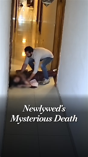 CCTV Shows Newlywed Collapsing Outside UP Hotel Room Before Death