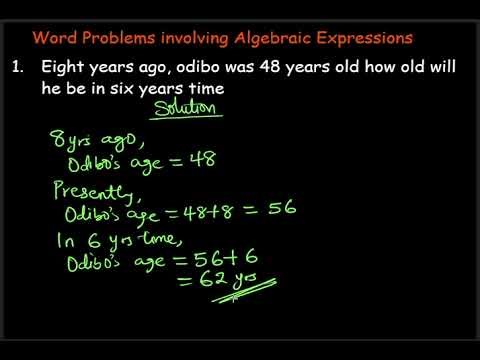 #20 Word Problems Involving Algebraic Expressions | Step-by-Step Guide for Beginners
