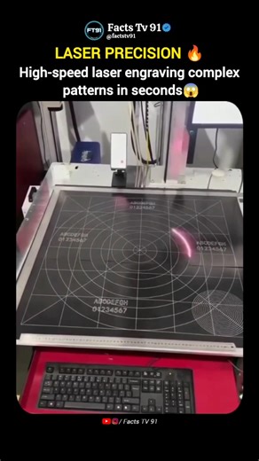 This Laser Draws Perfect Designs in Seconds 🤯