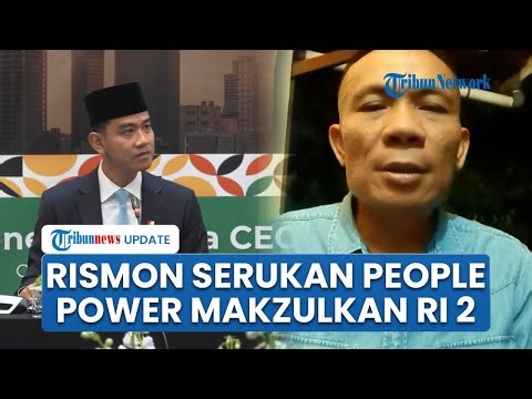 Rismon Sianipar Serukan Resolusi 2026 Tuntut Makzulkan Gibran, Ajak Aksi People Power Turun ke Jalan