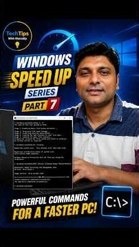 Speed Up Windows 11 Using CMD | Powerful Commands to Fix a Slow PC | Part 7
