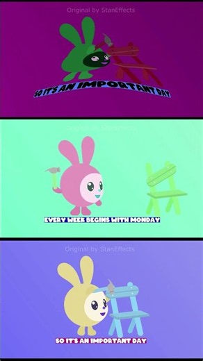Every Week Begins With Monday! Sponsored by Klasky Csupo 2001 | StanEffects #shorts