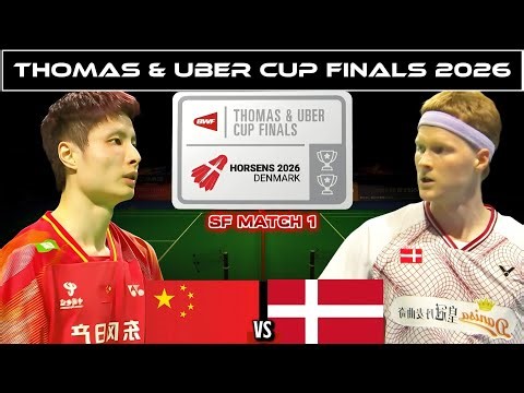 INSANE RALLIES! Shi Yuqi battles the home favorite Anders Antonsen | Thomas Cup 2026 SF