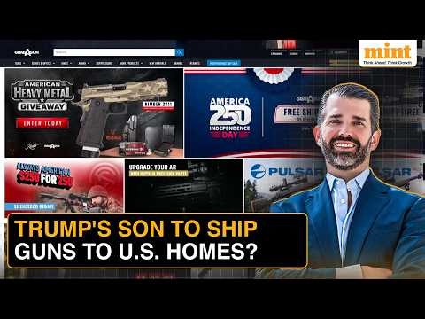Home Delivery Of Guns? Donald Trump Jr.'s 'Amazon Of Guns' To Benefit From U.S. Gun Rule Change