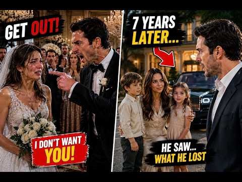 BILLIONAIRE ABANDONS HIS PREGNANT BRIDE THE DAY BEFORE THE WEDDING – SEVEN YEARS LATER, HE SEES