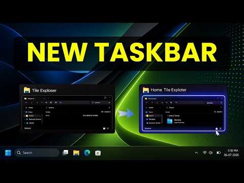 Windows 11 26H2 Gets New Taskbar Thumbnail Animations! How to Enable 2026
