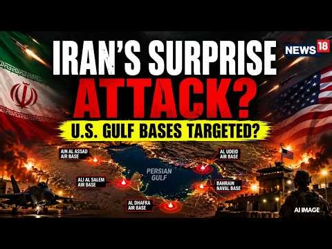 US Bases In Ruins? | Bombs, Missiles, Airstrikes Shatter US Army HQs In Kuwait, Bahrain | N18G