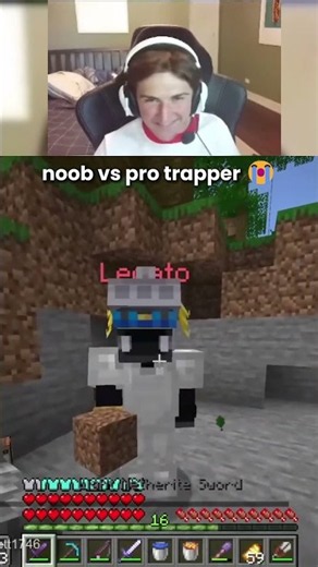 Noob vs Pro vs JudeLow 😭😭✌️#minecraft #gaming