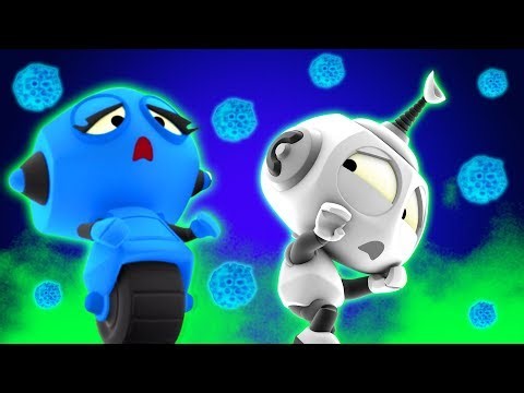 Space Virus Blues | Rob The Robot | Oddbods & Friends