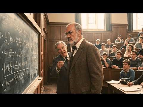 Elite Professor Forces Sean Connery to Solve a Math Problem, Unaware Sean Is a Mathematical Genius!