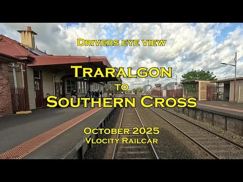Drivers eye view, Traralgon to Southern Cross, Oct 2025