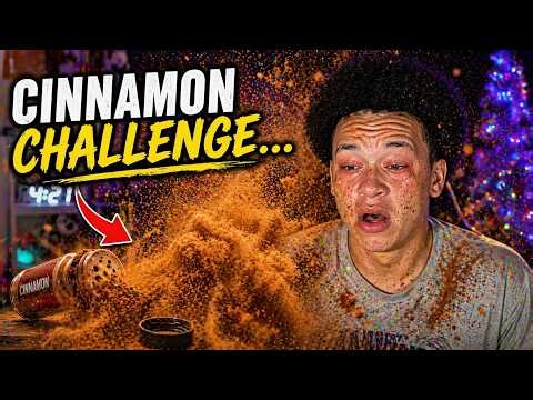 I'm NEVER Doing The Cinnamon Challenge Again... 😭