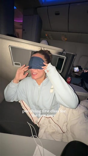 13 hours to Japan has nothinn on us 🤝🤝🤝 | Flying First Class