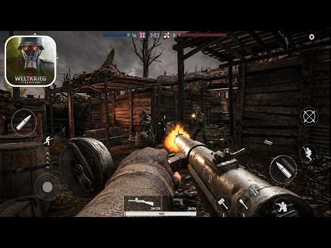 Weltkrieg 1: Firestorm - Fps Gun Shooting Games _ Android GamePlay
