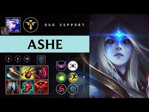 Ashe Support vs Leona - KR Master Patch 26.01