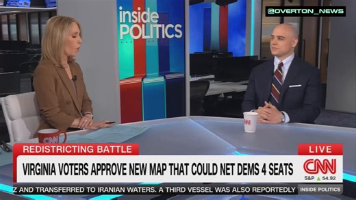 Trump’s political director James Blair pushed back hard on CNN’s Dana Bash after she claimed last night was a failure for Republicans in Virginia.He reframed the entire narrative and dropped a massive prediction for November.BASH: “What is your diagnosis for why you and Republicans failed to push back the Democrats redistricting plan?”BLAIR: “Well, first I would reframe that in Virginia.”“So this is a state in November of 2025 that went by 15 points to the Democrats for governor and about eight 