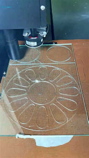 1000*1500mm Optical Glass Electronic Glass laser cutting machine #glass #laser