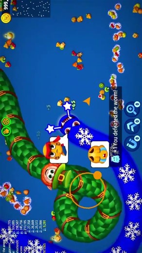 #wormszone 🪱.io 001 Slither Snake Top01/Best World Record 🪱#snake😱😱cacingWormszoneio #snakegame 😈😈