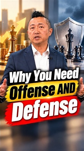 Wealth Building for Parents: Why You Need Offense AND Defense #shorts