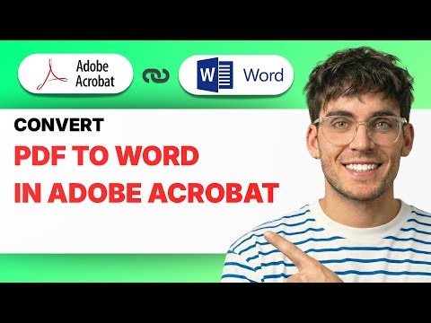 How to Convert PDF to Word in Adobe Acrobat [2025 Guide]