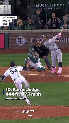 Yankees 10 longest home runs of 2025. 💣 | Baseball Homeruns