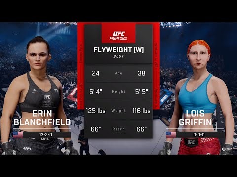 Lois Griffin vs. Erin Blanchfield - EA Sports UFC 6 - Epic Fight
