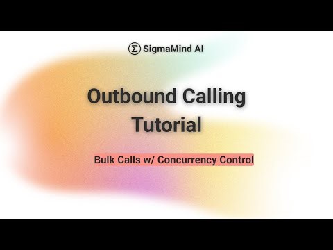 How to Create Campaign Calls in SigmaMind AI | Bulk Outbound + Concurrency Tutorial