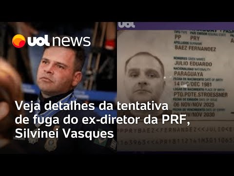 Silvinei Vasques preso: ex-diretor da PRF usa identidade falsa, aluga carro e foge com cachorro