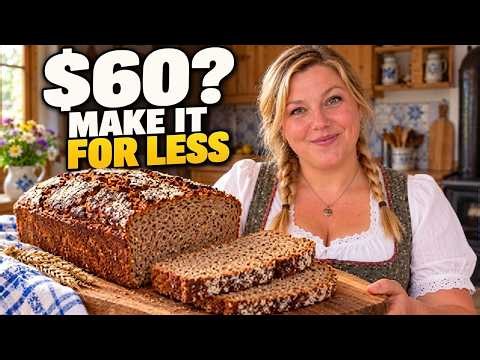 Make the 60$ German Rye Sourdough AT HOME for cheap