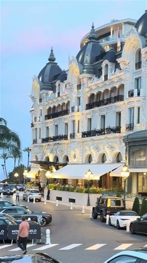 Monaco’s Most Iconic Evening View 🇲🇨