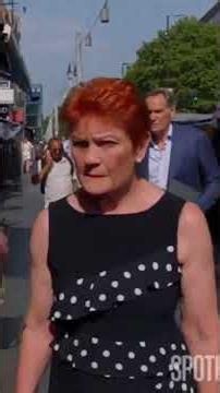 Pauline Hanson confronts terror