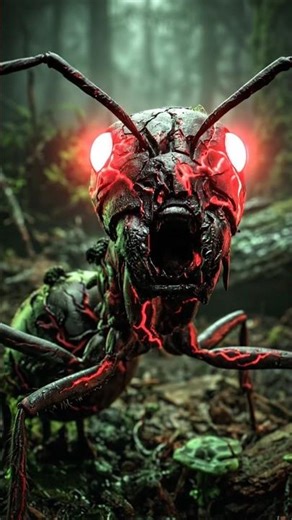 Ant Touches Alien Virus… Turns Into Zombie 😱☠️