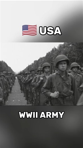 U.S. Army WWII Parade 🇺🇸 | Rare 1944 Footage #Shorts