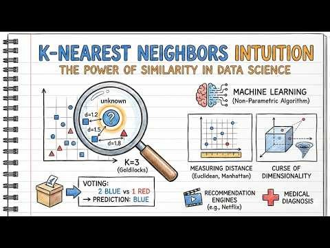 K-Nearest Neighbors Intuition: The Power of Similarity in Data Science