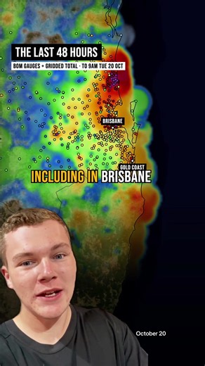 Brisbane & Gold Coast Weather: Heavy Rain & Storms Forecast for Oct 20