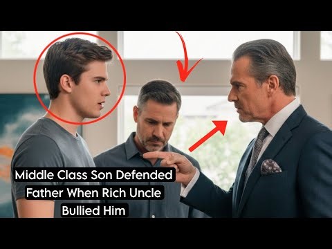 Middle Class Son Defended Father When Rich Uncle Bullied Him