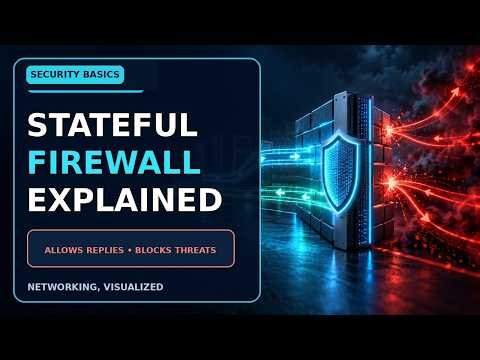 Stateful Firewalls Explained Simply (How Connections Stay Protected)