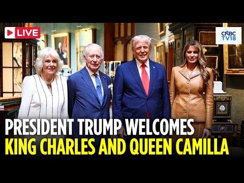 WATCH LIVE: Trump, Melania Welcome Britain's King Charles and Queen Camilla To The White House |N18G