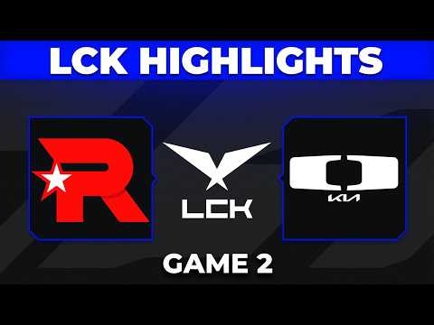 KT vs DK Game 2 Highlights | LCK 2026 Rounds 3-4 | KT Rolster vs Dplus KIA