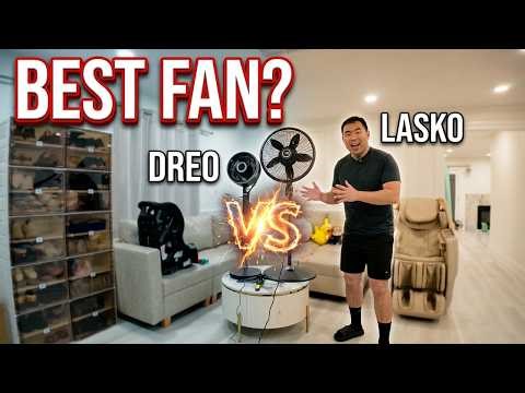 Pedestal Fan Faceoff: Dreo TurboPoly 765S vs Lasko Cyclone