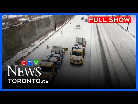 Snowstorm slams the GTA with over 30cm of snow | CTV News Toronto at Noon for Jan. 15